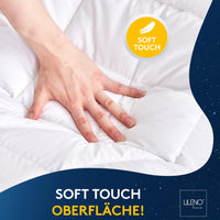 Premium Ganzjahresdecke mit Golden Elegance Baumwolle - Bettdecken Set in verschiedenen Größen