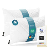 Kissenfüllung 2er Set- Rautenkissen geeignet für Allergiker, in verschiedenen Größen - Made in Germany