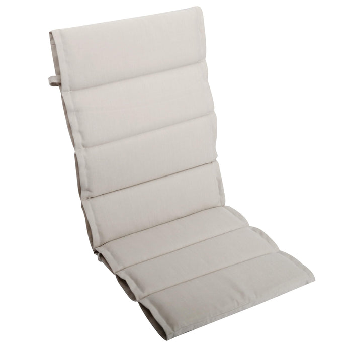 Hochlehnerauflage 1er Set ALUTEX bequeme Sitzauflage für Gartenmöbel, Stuhlkissen für Klappstühle