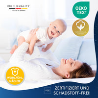 Premium Ganzjahresdecke mit Golden Elegance Baumwolle - Bettdecken Set in verschiedenen Größen