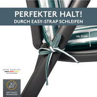 Liegenauflage MALTA perfekt für Strandliege, Sonnenliege Auflage, Gartenliege Auflage