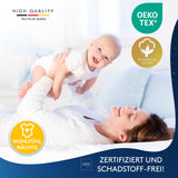 Premium Ganzjahresdecke mit Golden Elegance Baumwolle - Bettdecken Set in verschiedenen Größen
