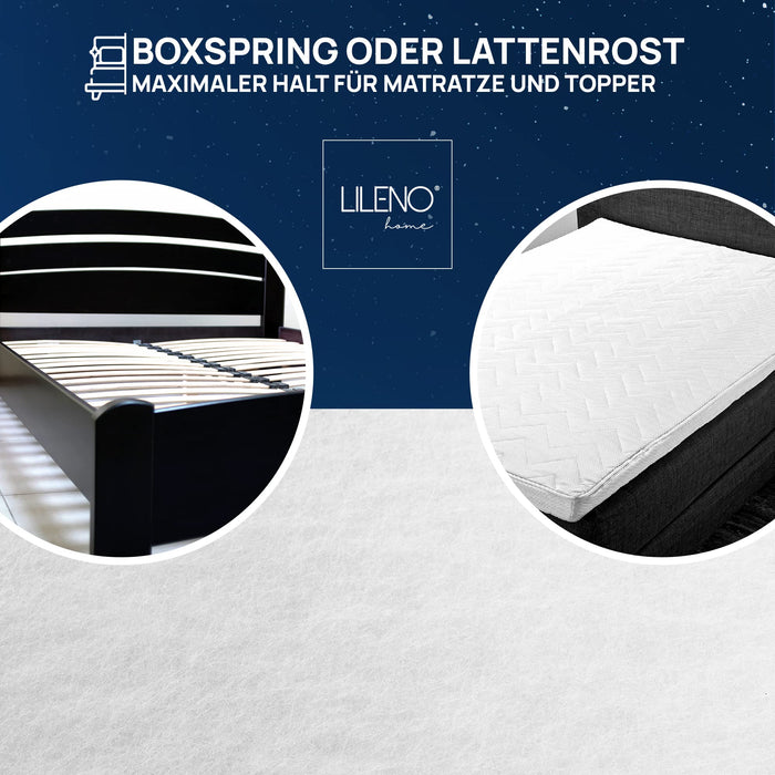 Matratzenschoner Anti Rutsch Matratzen Stopp für Boxspringbett - Matratzenunterlage