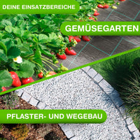 Gartenvlies Unkrautvlies - Gartenvlies gegen Unkraut, auch als Unkrautgewebe