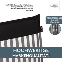 Hochlehnerauflage 1er Set MALTA - Gartenstuhl Auflage, bequeme Sitzauflage für Gartenmöbel, Stuhlkissen