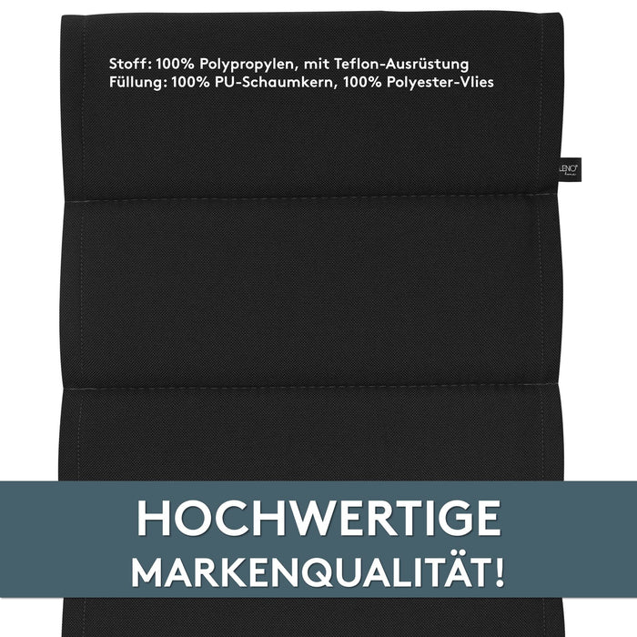 Liegenauflage perfekt für Strandliege, Sonnenliege Auflage, Gartenliege Auflage