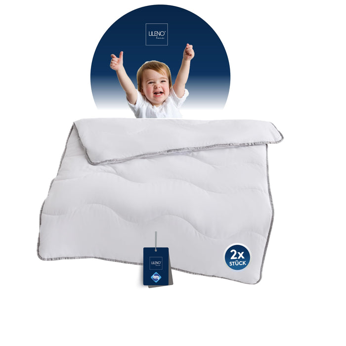 Premium Sommerdecke mit Sanitized Hypoallergen - in verschiedenen Größen und optional mit Kissen