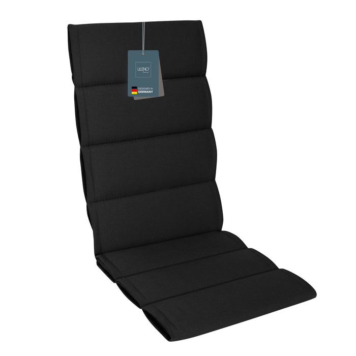 Hochlehnerauflage 1er Set ALUTEX bequeme Sitzauflage für Gartenmöbel, Stuhlkissen für Klappstühle