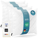 Kissenfüllung 4er Set- Rautenkissen geeignet für Allergiker, in verschiedenen Größen - Made in Germany