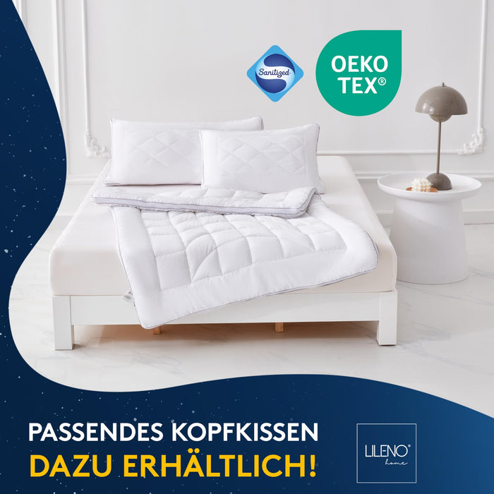 Premium Ganzjahresdecke mit CoolComfort Klimanetz - in verschiedenen Größen und optional mit Kissen