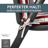 Liegenauflage MALTA perfekt für Strandliege, Sonnenliege Auflage, Gartenliege Auflage
