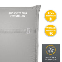 Liegenauflage MIAMI perfekt für Strandliege, Sonnenliege Auflage, Gartenliege Auflage