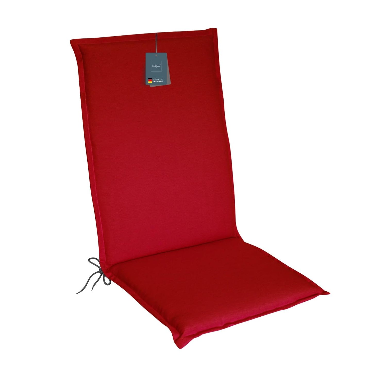 Hochlehnerauflage 1er Set MALTA - Gartenstuhl Auflage, bequeme Sitzauflage für Gartenmöbel, Stuhlkissen