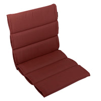 Polsterauflage Niedriglehner 1er Set, bequeme Sitzauflage für Gartenmöbel, Stuhlkissen