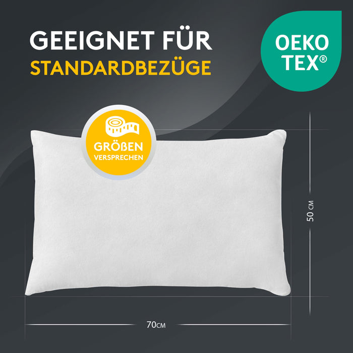 Kissenfüllung Vlieskissen 2er Set in verschiedenen Größen - Made in Germany