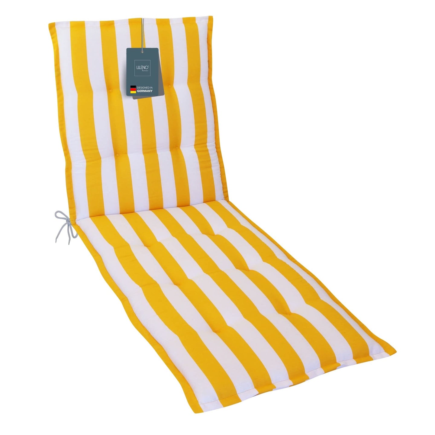 Sonnenliegenauflage FLORENCE, bequeme Sitzauflage für Gartenmöbel, Stuhlkissen