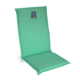 Hochlehnerauflage 1er Set MALTA - Gartenstuhl Auflage, bequeme Sitzauflage für Gartenmöbel, Stuhlkissen
