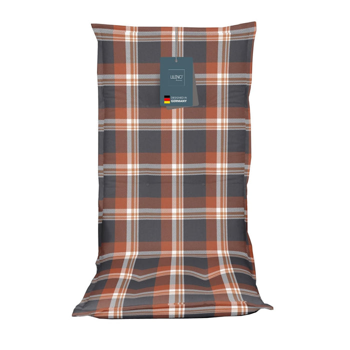 Hochlehnerauflage Gartenstuhl Auflage 1er Set FLORENCE, bequeme Sitzauflage für Gartenmöbel, Stuhlkissen