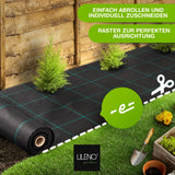 Gartenvlies Unkrautvlies - Gartenvlies gegen Unkraut, auch als Unkrautgewebe