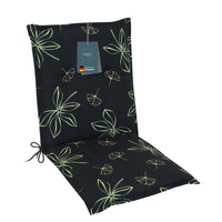 Polsterauflage Niedriglehner 1er Set, bequeme Sitzauflage für Gartenstühle, Stuhlkissen