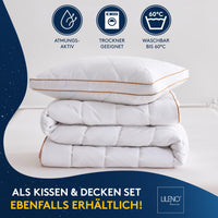 Premium Ganzjahresdecke mit Golden Elegance Baumwolle - Bettdecken Set in verschiedenen Größen