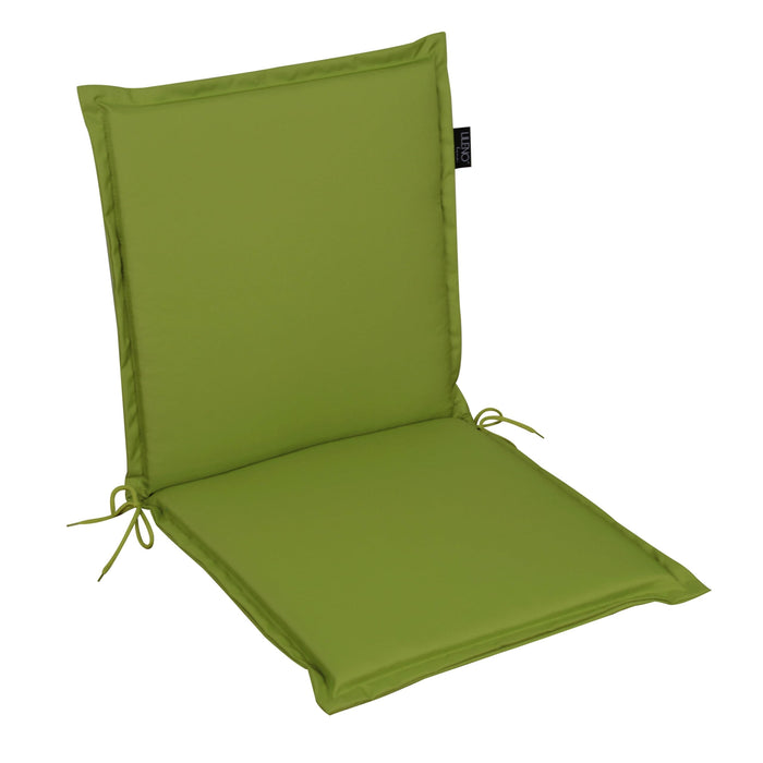 Niedriglehnerauflage MIAMI - Gartenstuhl Auflage, bequeme Sitzauflage für Gartenmöbel, Stuhlkissen