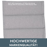 Liegenauflage perfekt für Strandliege, Sonnenliege Auflage, Gartenliege Auflage