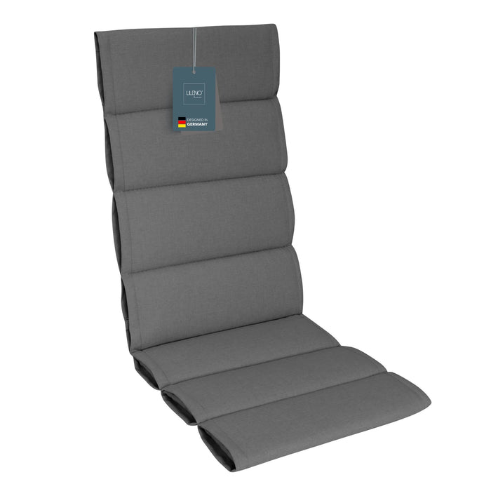 Hochlehnerauflage 1er Set ALUTEX bequeme Sitzauflage für Gartenmöbel, Stuhlkissen für Klappstühle