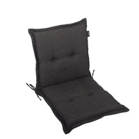 Niedriglehnerauflage 1er Set MARBELLA - Gartenstuhl Auflage, bequeme Sitzauflage für Gartenmöbel, Stuhlkissen