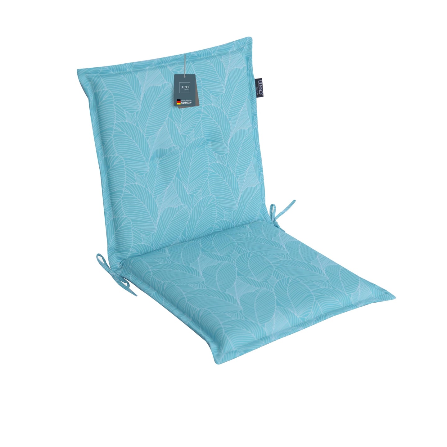 Polsterauflage Niedriglehner 1er Set, bequeme Sitzauflage für Gartenstühle, Stuhlkissen