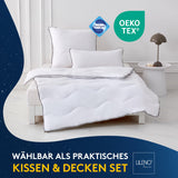 Premium Sommerdecke mit Sanitized Hypoallergen - in verschiedenen Größen und optional mit Kissen