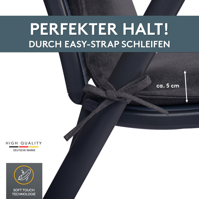 Liegenauflage MALTA perfekt für Strandliege, Sonnenliege Auflage, Gartenliege Auflage