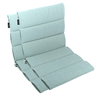 Polsterauflage Niedriglehner 2er Set, bequeme Sitzauflage für Gartenmöbel, Stuhlkissen