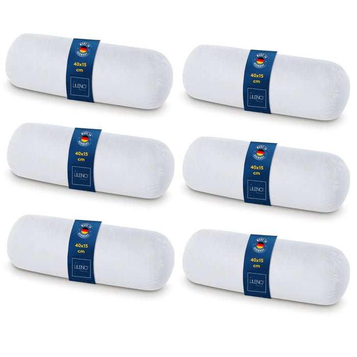 Microfaserkissen 6er Set - geeignet für Allergiker, in verschiedenen Größen - Made in Germany