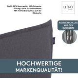 Niedriglehnerauflage 1er Set MALTA - Gartenstuhl Auflage, bequeme Sitzauflage für Gartenmöbel, Stuhlkissen