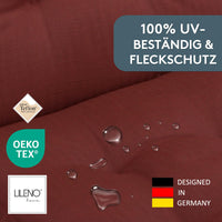 Liegenauflage MARBELLA perfekt für Strandliegen, Sonnenliege Auflage, Gartenliege Auflage