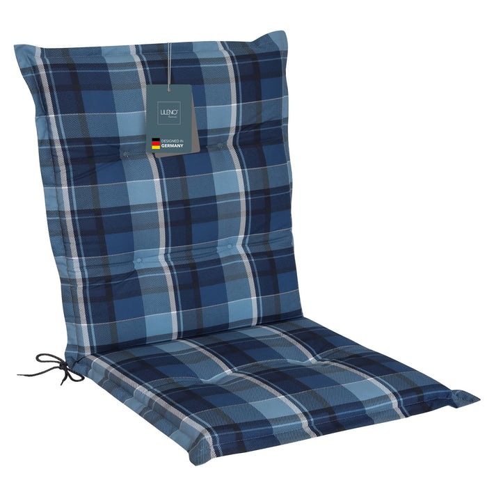 Polsterauflage Niedriglehner 1er Set, bequeme Sitzauflage für Gartenstühle, Stuhlkissen