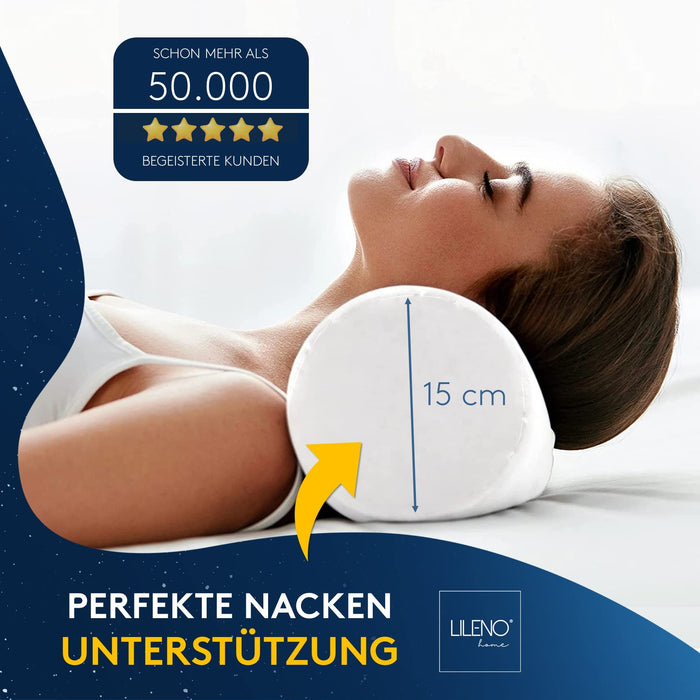 Kopfkissen 2er Set - gestepptes Kissen in verschiedenen Größen - Made in Germany