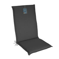 Hochlehnerauflage 1er Set MALTA - Gartenstuhl Auflage, bequeme Sitzauflage für Gartenmöbel, Stuhlkissen