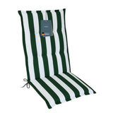 Hochlehnerauflage Gartenstuhl Auflage 1er Set FLORENCE, bequeme Sitzauflage für Gartenmöbel, Stuhlkissen
