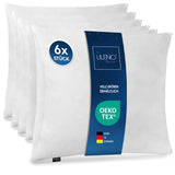 Microfaserkissen 6er Set - geeignet für Allergiker, in verschiedenen Größen - Made in Germany