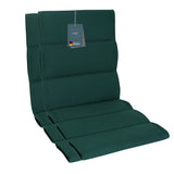 Polsterauflage Niedriglehner 2er Set, bequeme Sitzauflage für Gartenmöbel, Stuhlkissen
