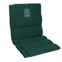 Polsterauflage Niedriglehner 2er Set, bequeme Sitzauflage für Gartenmöbel, Stuhlkissen