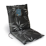 Polsterauflage Niedriglehner 1er Set, bequeme Sitzauflage für Gartenstühle, Stuhlkissen