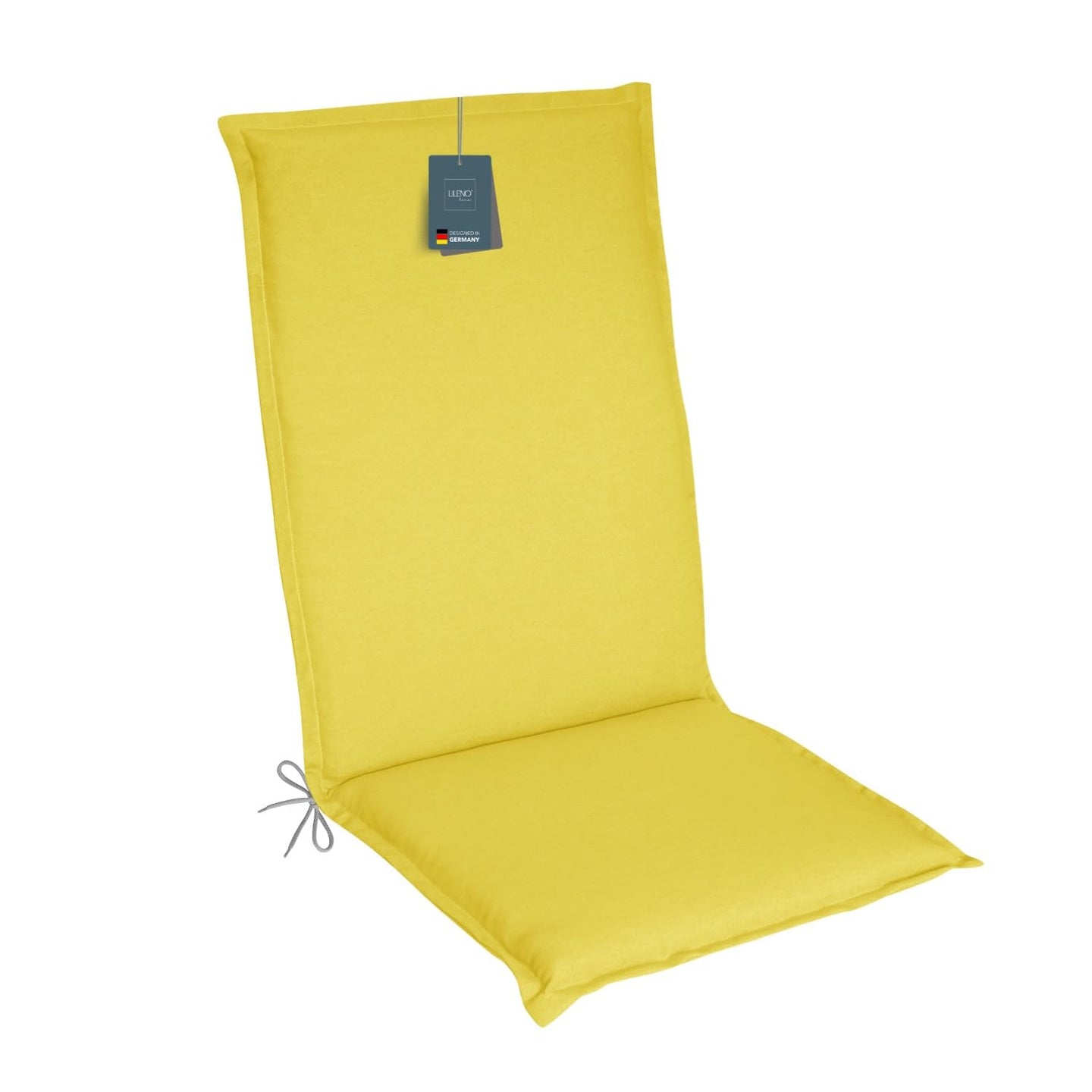 Hochlehnerauflage 1er Set MALTA - Gartenstuhl Auflage, bequeme Sitzauflage für Gartenmöbel, Stuhlkissen