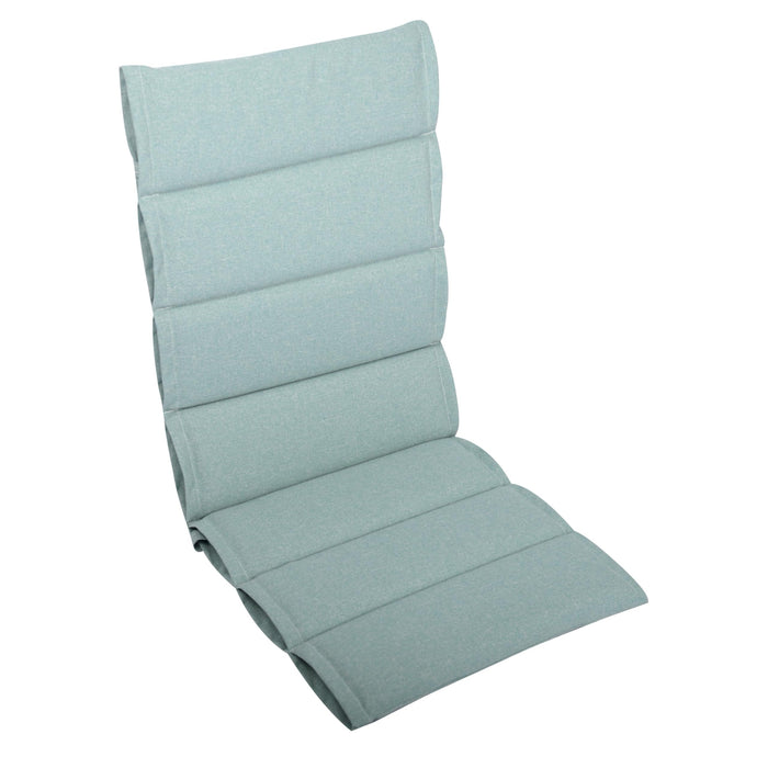 Hochlehnerauflage 1er Set ALUTEX bequeme Sitzauflage für Gartenmöbel, Stuhlkissen für Klappstühle