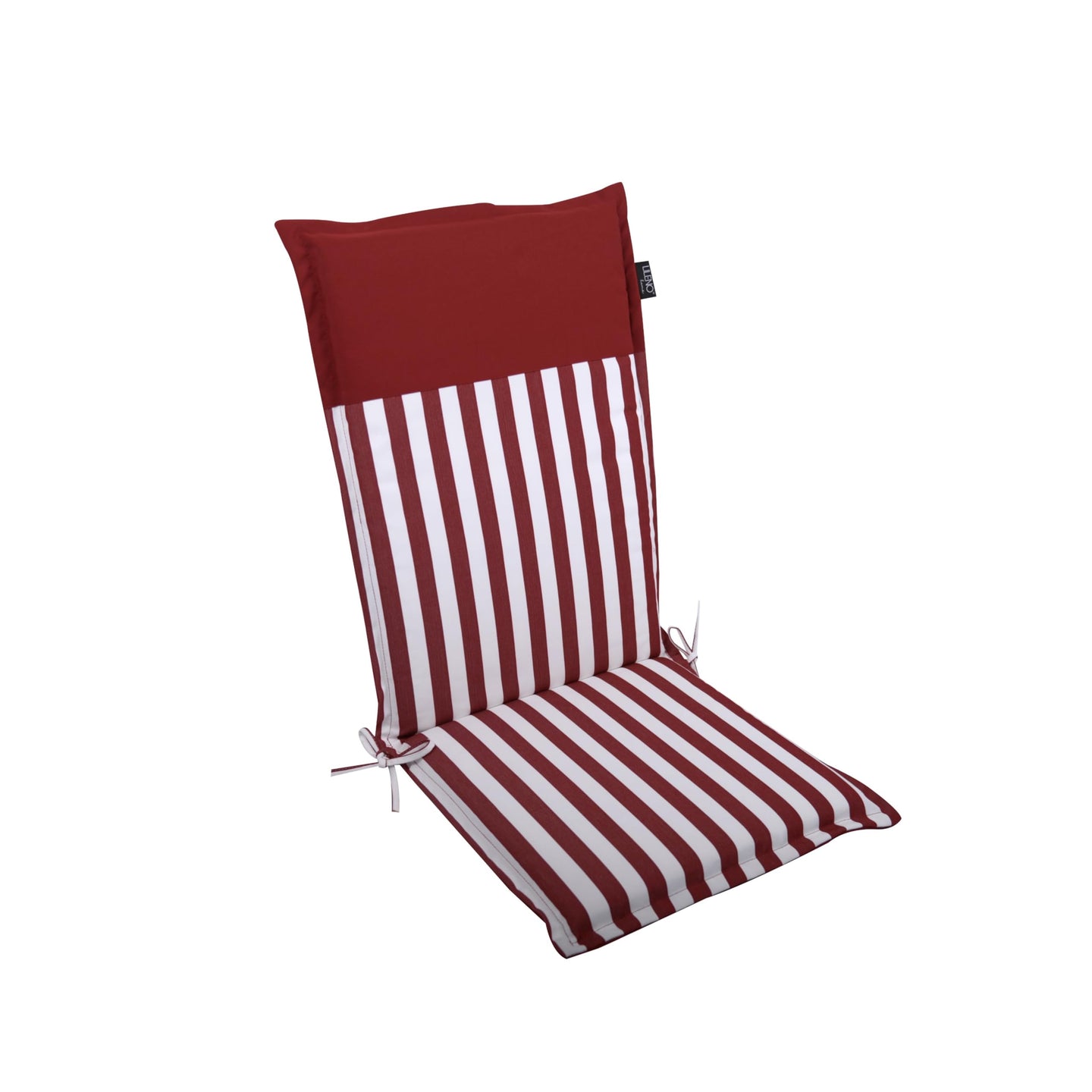 Hochlehnerauflage 1er Set MALTA - Gartenstuhl Auflage, bequeme Sitzauflage für Gartenmöbel, Stuhlkissen