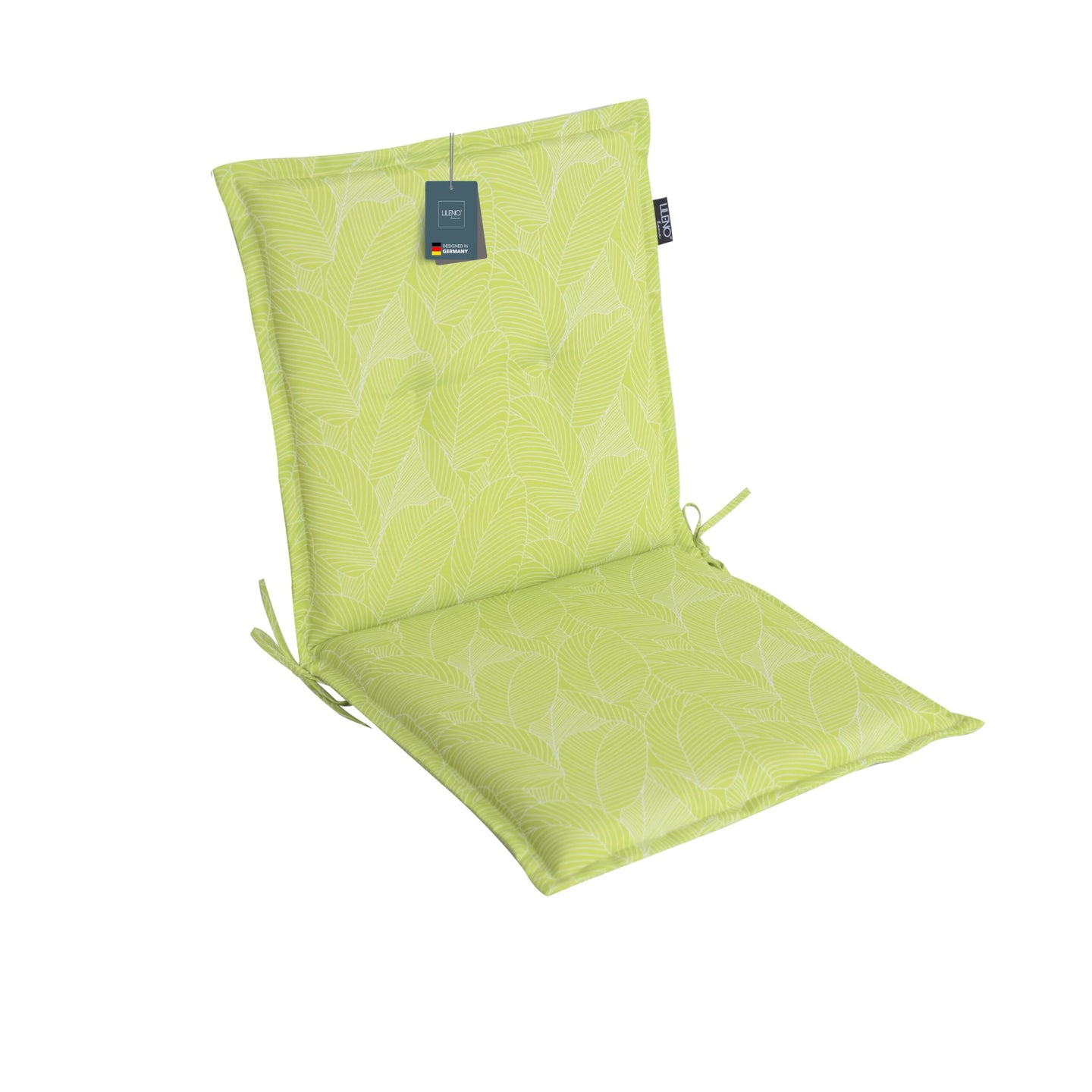 Polsterauflage Niedriglehner 1er Set, bequeme Sitzauflage für Gartenstühle, Stuhlkissen