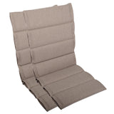 Hochlehnerauflage 2er Set ALUTEX bequeme Sitzauflage für Gartenmöbel, Stuhlkissen für Klappstühle