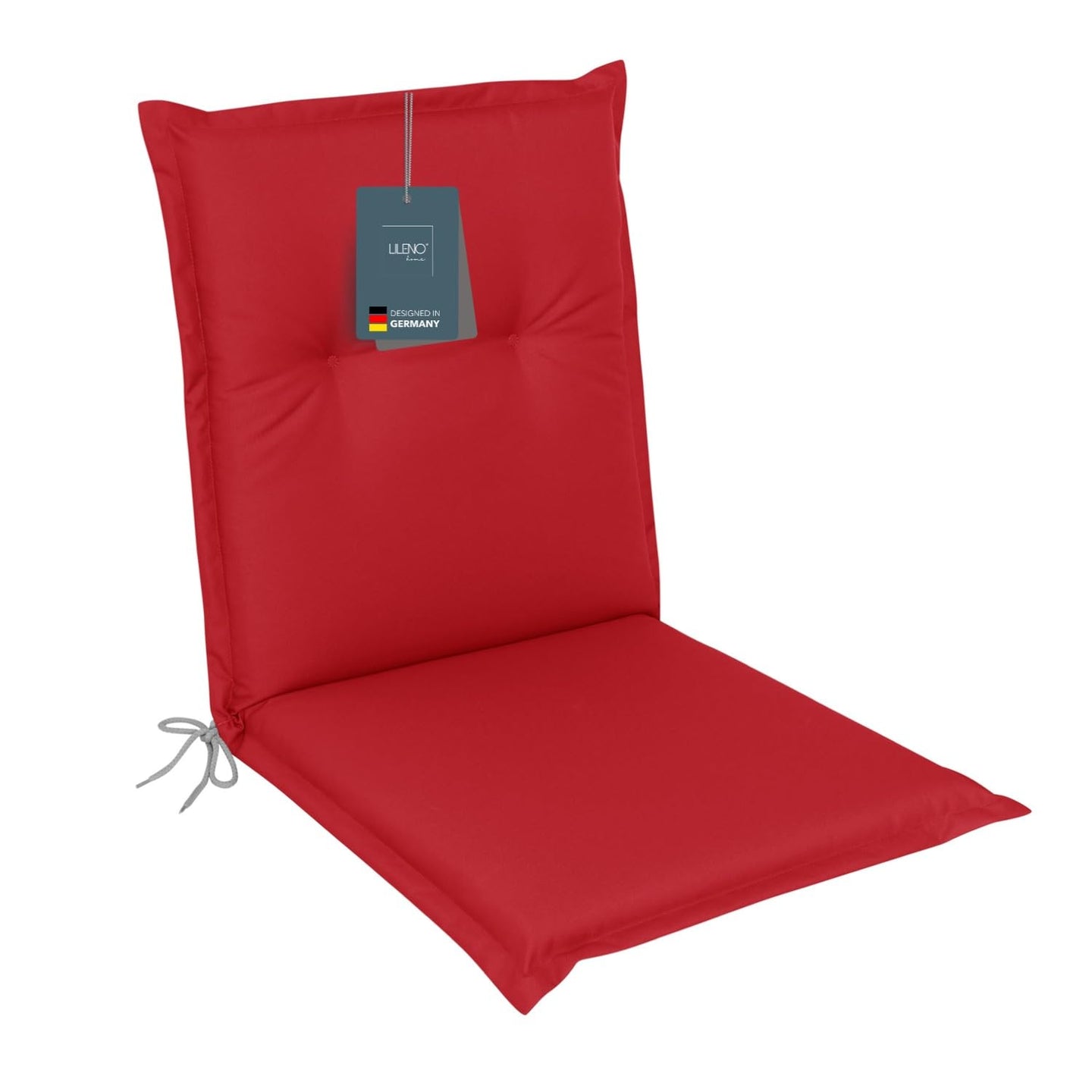 Polsterauflage Niedriglehner 1er Set, bequeme Sitzauflage für Gartenstühle, Stuhlkissen